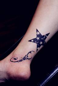 C personality stella fashion tattoo