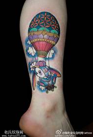 Corak Tattoo Globe World Bunny