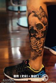 Vultus instar skull tattoo