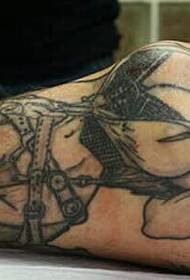 Boys πόδια σέξι ευρωπαϊκές και αμερικανικές εικόνες δερματοστιξιών τατουάζ