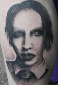 Gambar Tato Marilyn Manson Tattoo