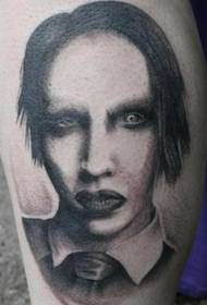 Immagine di tatuaggio vintage Marilyn Manson