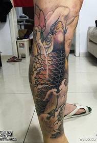 Ĉina tradicia kalmaro tatuaje