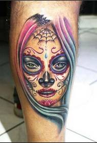 Chân thời trang, lạ, Undead, hình xăm cô gái xinh đẹp