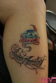 Arte creativa Diamond Diamond Shank Tattoo Picture