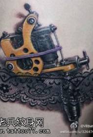 Patrún tattoo grianghraf réadúil