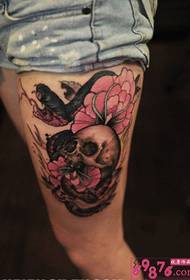 garezur eta suge edertasun hankak tatuaje argazkiak