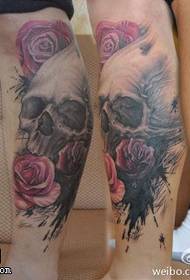 ფეხი გაიზარდა წერტილი ზღარბი tattoo ნიმუში