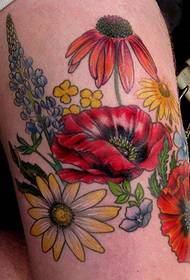 Chicago Latex Leg Tattoos 44006 @ Artist gjerman i tatuazheve GERD totem klasik i këmbëve