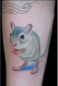 Söpö jalka hiiri tatuointi kuva kuva kuva