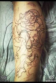 Katon pola tato monster sing medeni