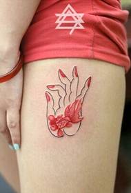 Cosa na háilleachta, faisean álainn, pictiúir de phatrúin phatrúin charaha buddha tattoo