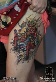 Sieviešu kāju krāsas zirga tetovējuma attēli
