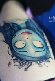 Ciyaar qurux badan oo qurux badan oo loo yaqaan Zombie tattoo tattoo