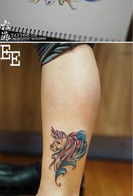 Igbimọ Aisan tatuu Unicorn Unicorn Tattco Watercolor Disney