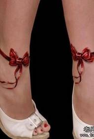 Tattoo show, recommend a bow tattoo pattern