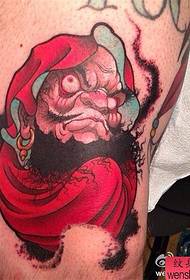 Maonyesho ya tattoo, pendekeza mguu wa tatoo za Dharma
