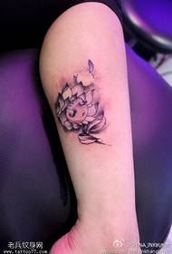 D'Been vun der Sonneblummen Tattooen gi vu Tattooen gedeelt