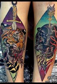 Spettacolo di tatuaggi, consiglia un tatuaggio creativo per le gambe