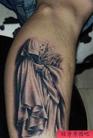 Tatuaggio di morte della gamba