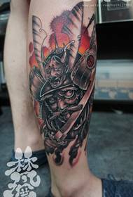 It wurk kreatyf ghost warrior tattoo-wurk wurdt dield troch de tattoo-show