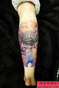 Taispeántas tattoo, mol tattoo réalta cos
