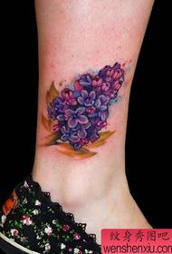 Pertunjukan tatu, mengesyorkan tatu bunga warna kaki
