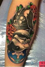 School star wars tattoo patroon