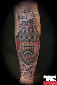 tato mripat kreatif ing sikil