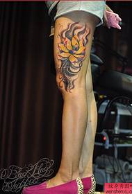 Imwe gumbo lotus tattoo maitiro