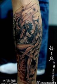 Tatuatges de les àngel de les cames per compartir el tatuatge