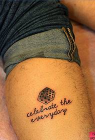 a leg scorpion letter tattoo pattern