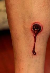 Ang pagpapakita ng tattoo, inirerekumenda ang pattern ng tattoo ng butas ng bukung-bukong