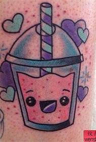 Tattoo show, recommend a cute tattoo pattern for your legs.