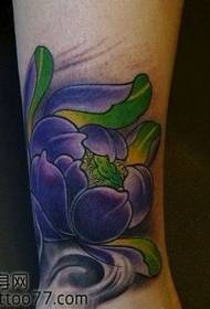 benben lotus tatoveringsmønster