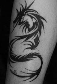 iphethini ye-tattoo eyaziwayo ye-totem dragon
