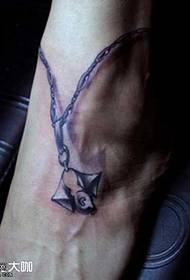 Fouss Kette Tattoo Muster