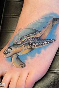 Ipateni yasimahla ye-turtle tattoo