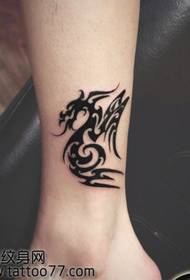 umlenze we-classic handsome totem dragon tattoo iphethini