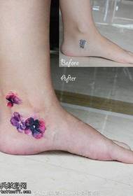 painted ink poppies tattoo pattern  48138 - Japanese style cherry totem tattoo pattern
