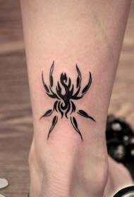 mga bitiis nga maayo nga sumbanan sa tattoo nga totem spider