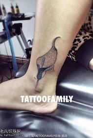 exquisite calla tattoo pattern