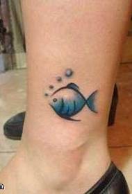 jalka pieni tuore kala tatuointi malli