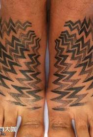Татуювання візерунок стопи стопи