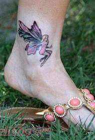 lijepi gležanj na modni leteći mali anđeo tetovaža uzorak slika 48383-Modni lijepi lastavica tetovaža slika na gležnju