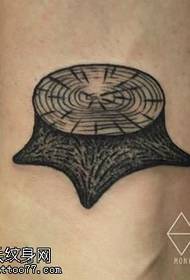 modello tatuaggio moncone alla caviglia