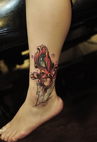 Ξίφος αγκάθι δημιουργική εικόνα τατουάζ εσώρουχα