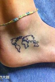 foet personaliseare globe tatoetepatroan