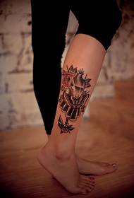 noha kreativní Oblečení stojan tetování obrázek