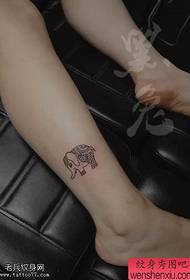 Foot-майда тату тату 49795-Женская Ankle Lotus тату Тату тарабынан бөлүшүлгөн Тату тарабынан бөлүшүлгөн